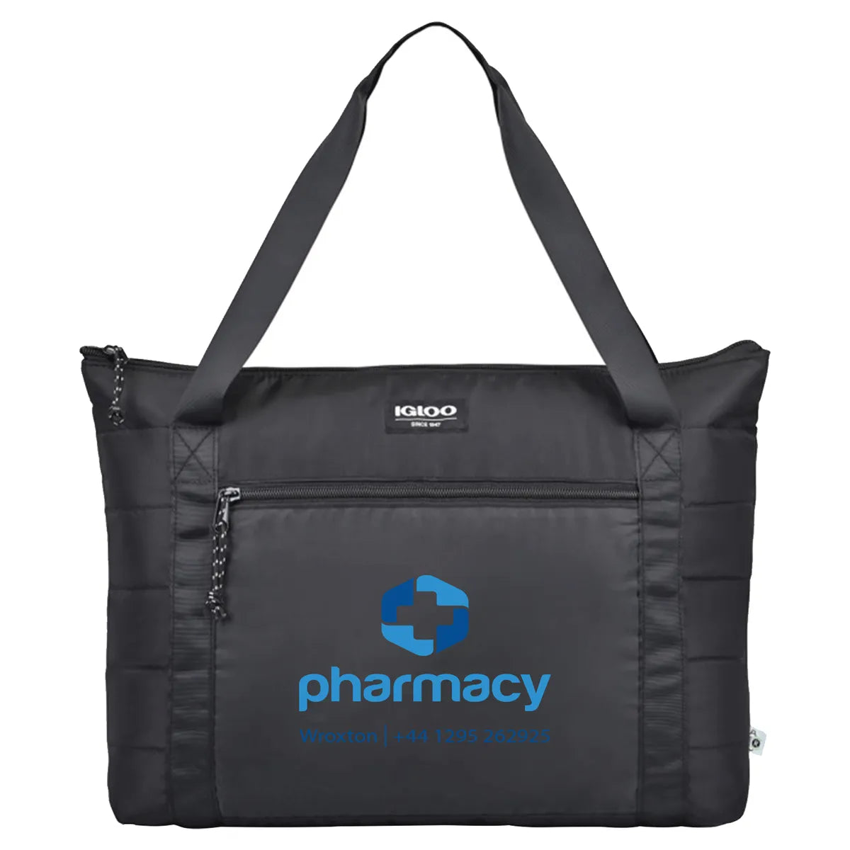 Full Color Igloo® 20-Can Packable Puffer Recycled Cooler Bag