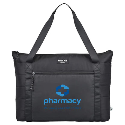 Full Color Igloo® 20-Can Packable Puffer Recycled Cooler Bag
