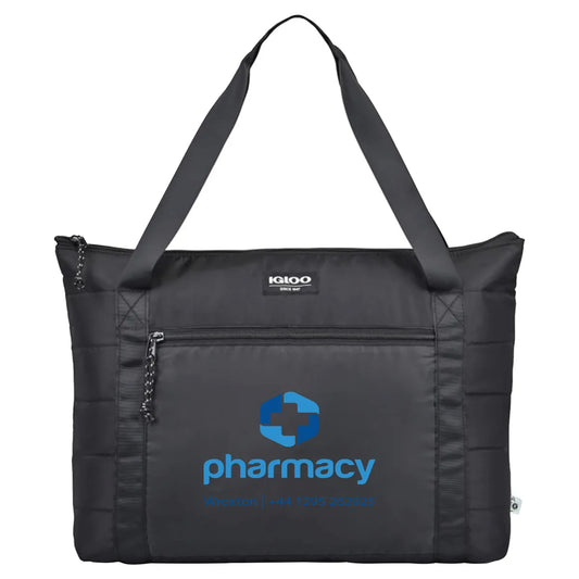 Full Color Igloo® 20-Can Packable Puffer Recycled Cooler Bag