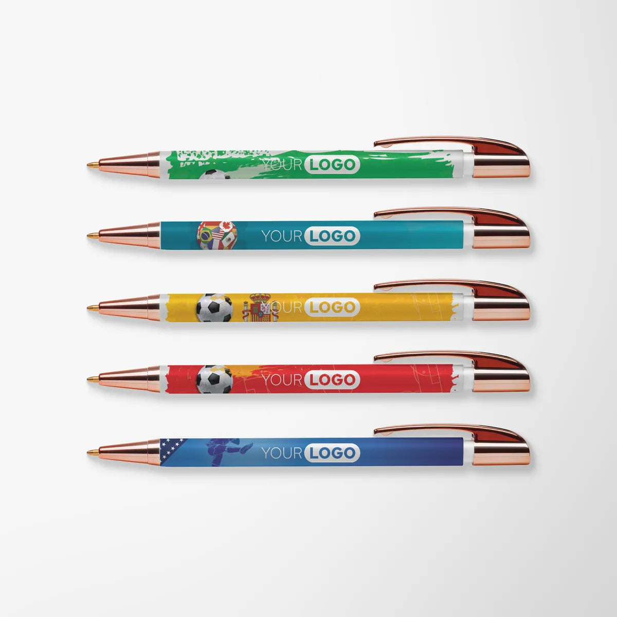 Design Wrap Match Day Colorama Pen with Metallic Trim
