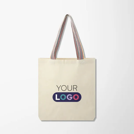 Full Color Pia 6 oz. Recycled Cotton Tote Bag