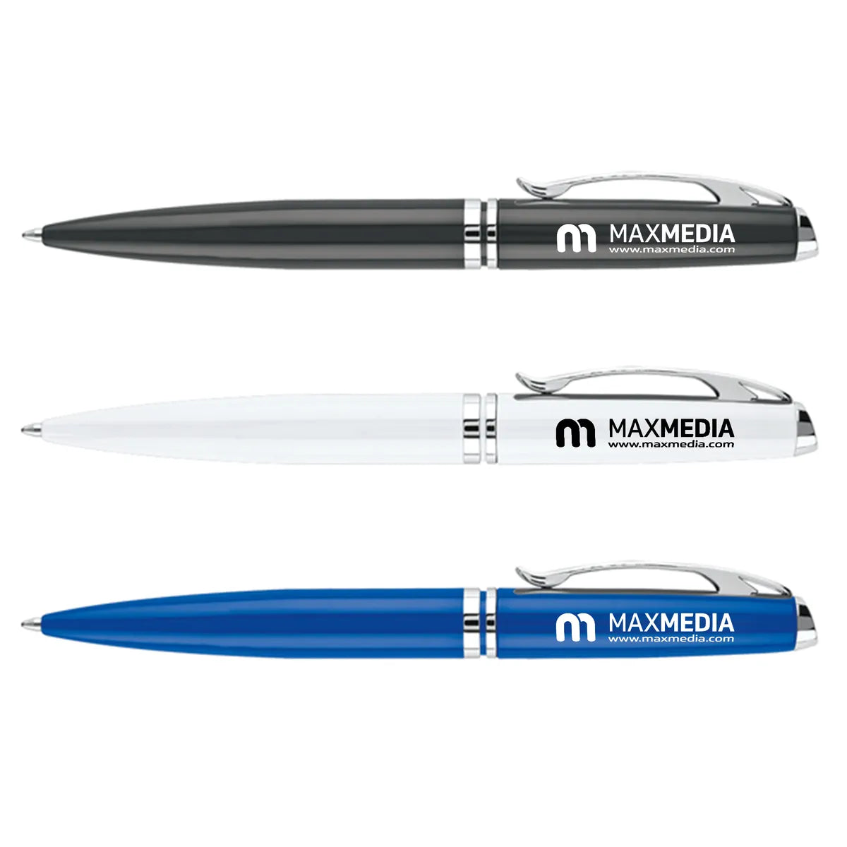 Brilliant Stainless Steel Ballpoint Pen