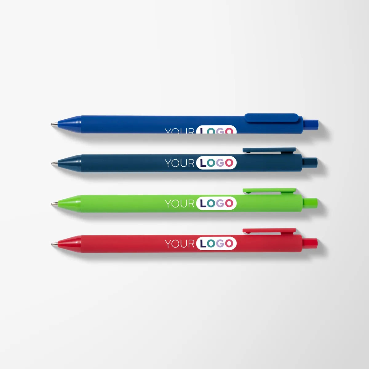 Full Color Soft Touch Recycled Jotter Pen