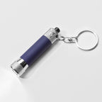 Soft Touch Flashlight Key Chain-Full Color Inkjet