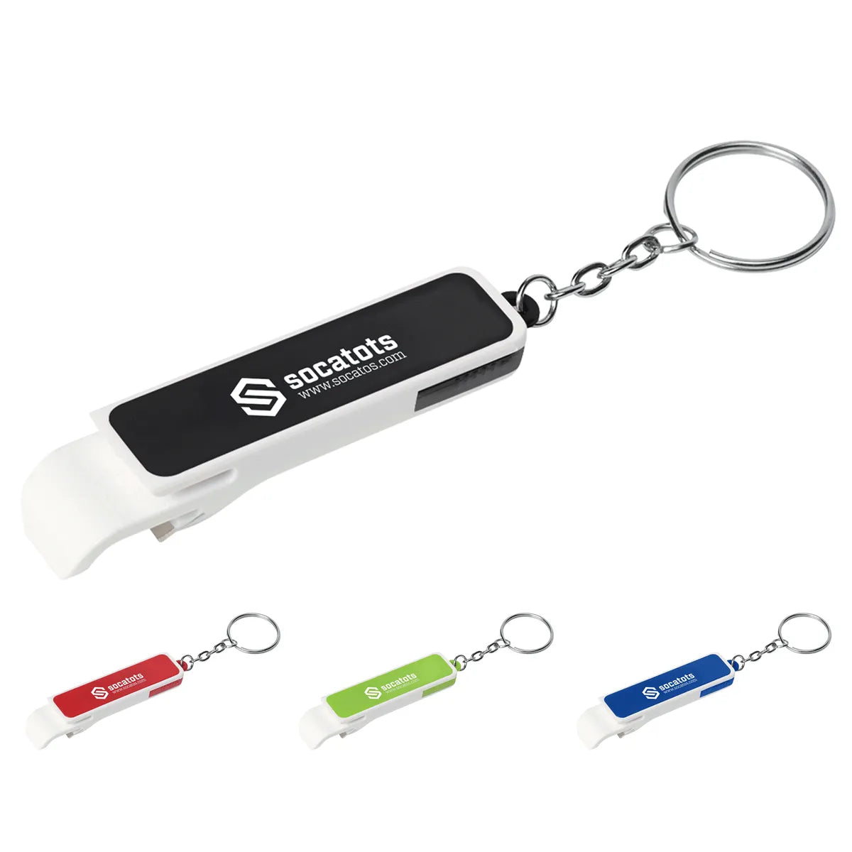 Bottle Opener & Phone Stand Keychain