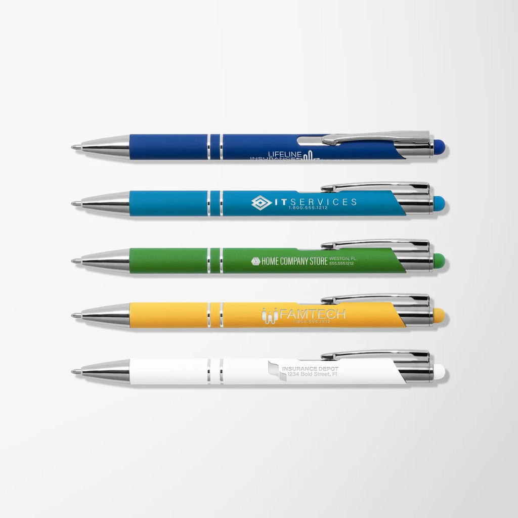 Engraved Soft Touch Paragon Stylus Pen