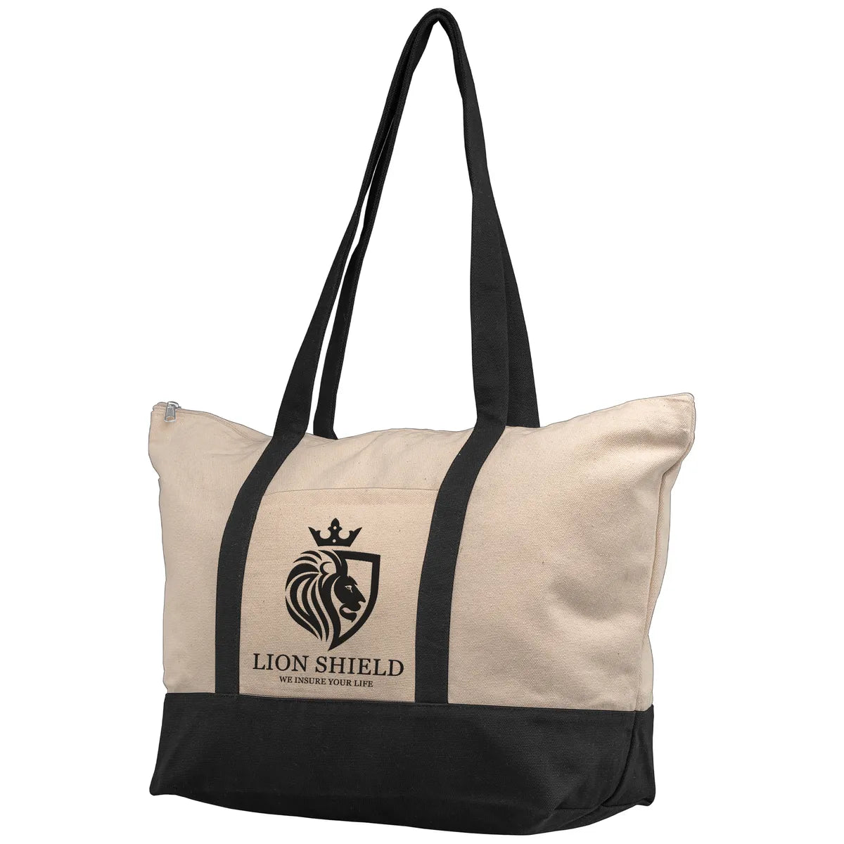 Beachside Cotton Canvas Boat Tote