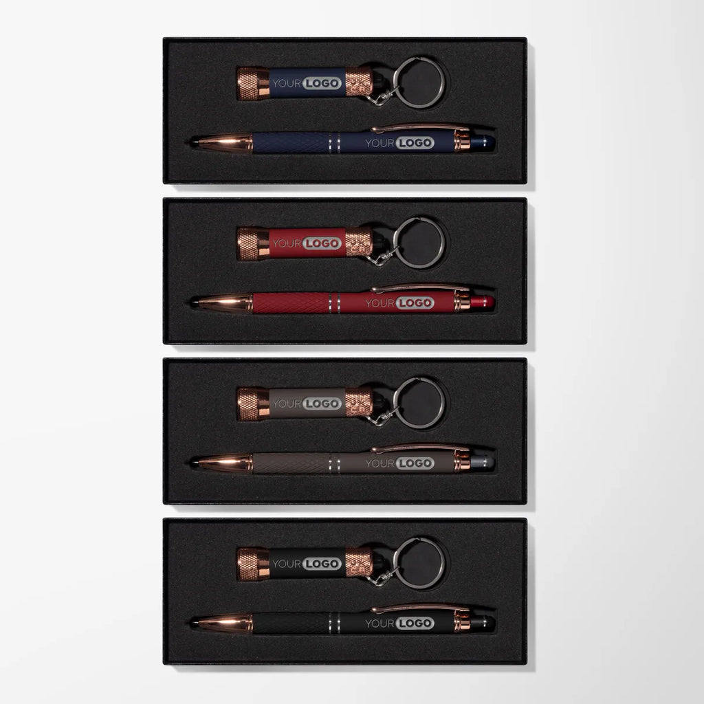 Rose Gold Diamond Gift Set in Thank You Box