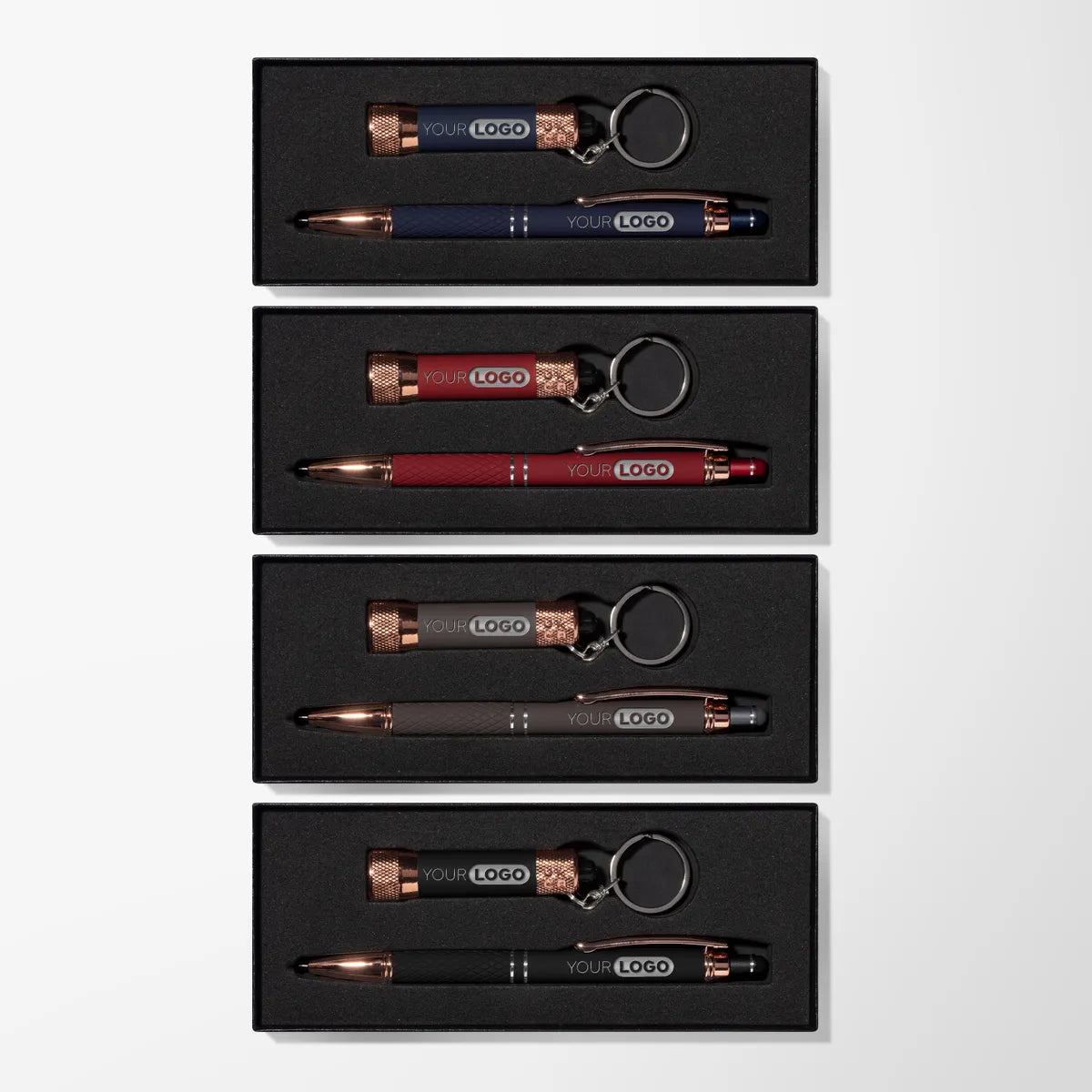 Rose Gold Diamond Gift Set in Thank You Box