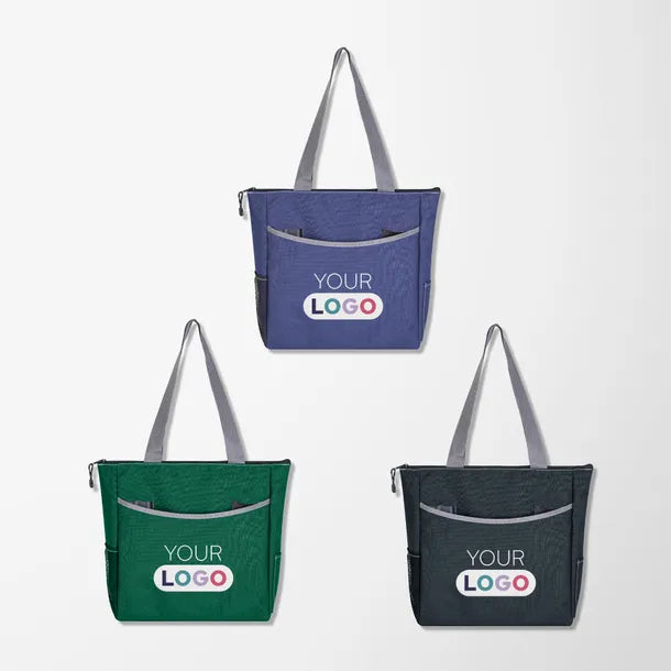 Full Color Atchison® Recycled TranSport It Tote Bag