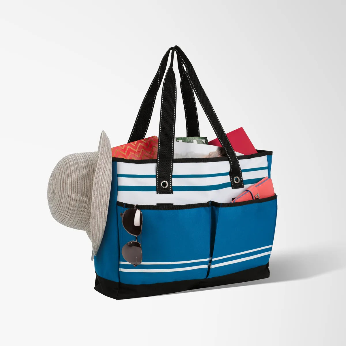 Two-Pocket Fashion Tote Bag