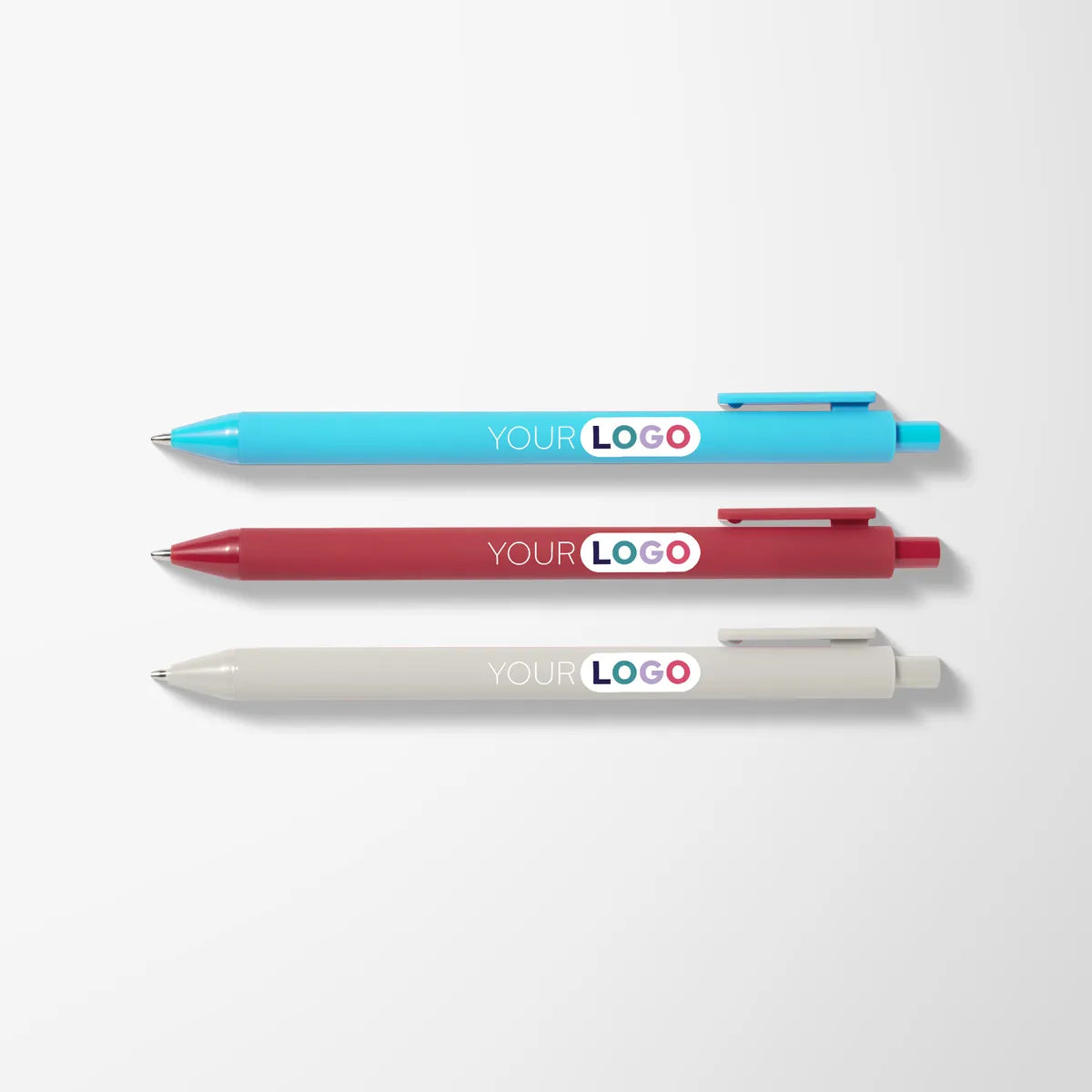 Full Color Soft Touch Recycled Jotter Pen