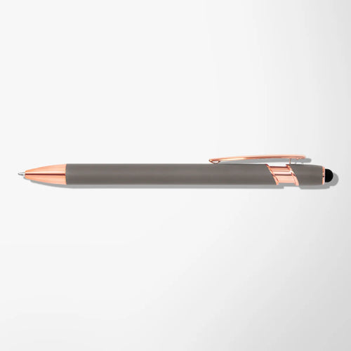Alpha Stylus Pen with Designs & Rose Gold Trim