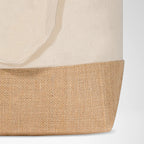 Fusion 5 oz. Recycled Cotton & Jute Tote Bag