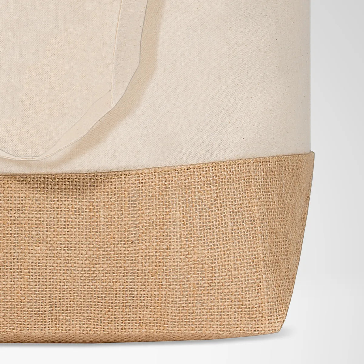 Fusion 5 oz. Recycled Cotton & Jute Tote Bag
