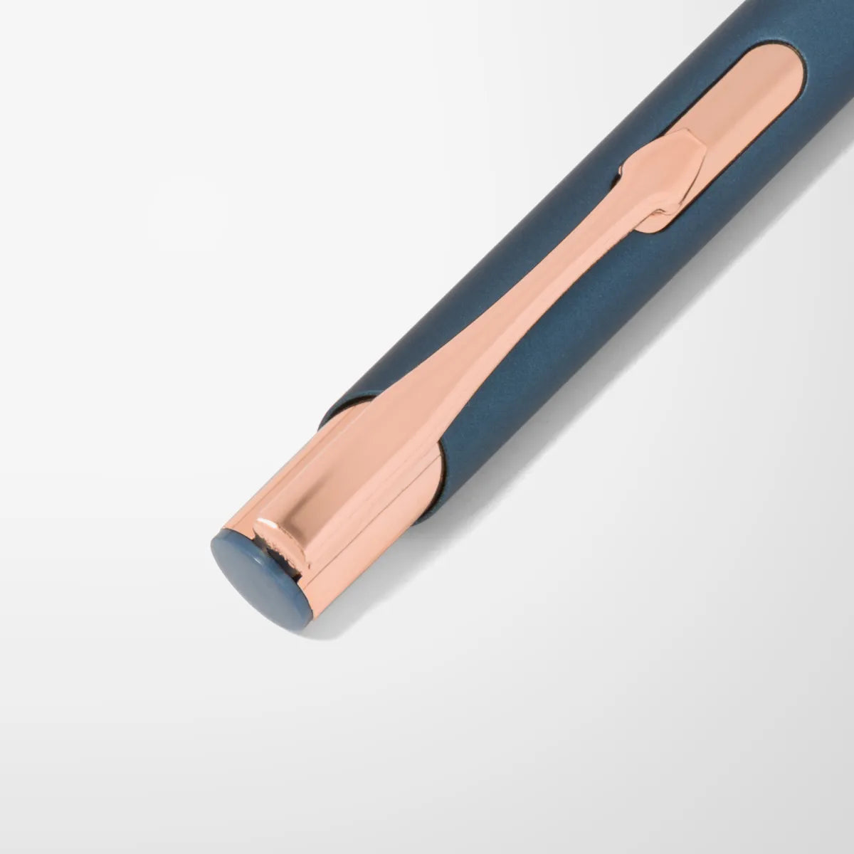 Engraved Soft Touch Paragon Pen with Rose Gold Trim