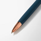 Engraved Soft Touch Joni Pen with Rose Gold Trim