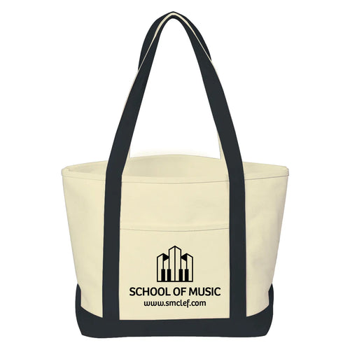 24 oz. Cotton Canvas Boat Tote
