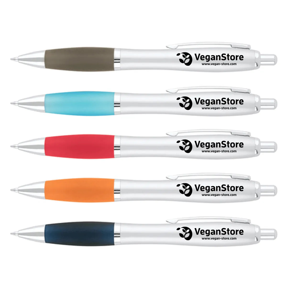 Curvaceous Silver Matte Gel Pen