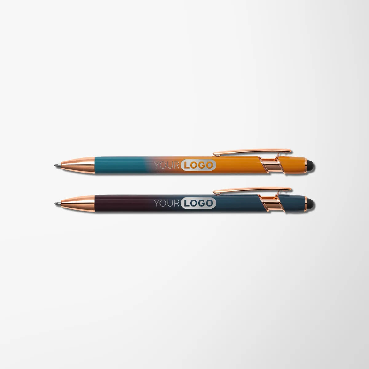 Ombré Alpha Pen with Rose Gold Trim