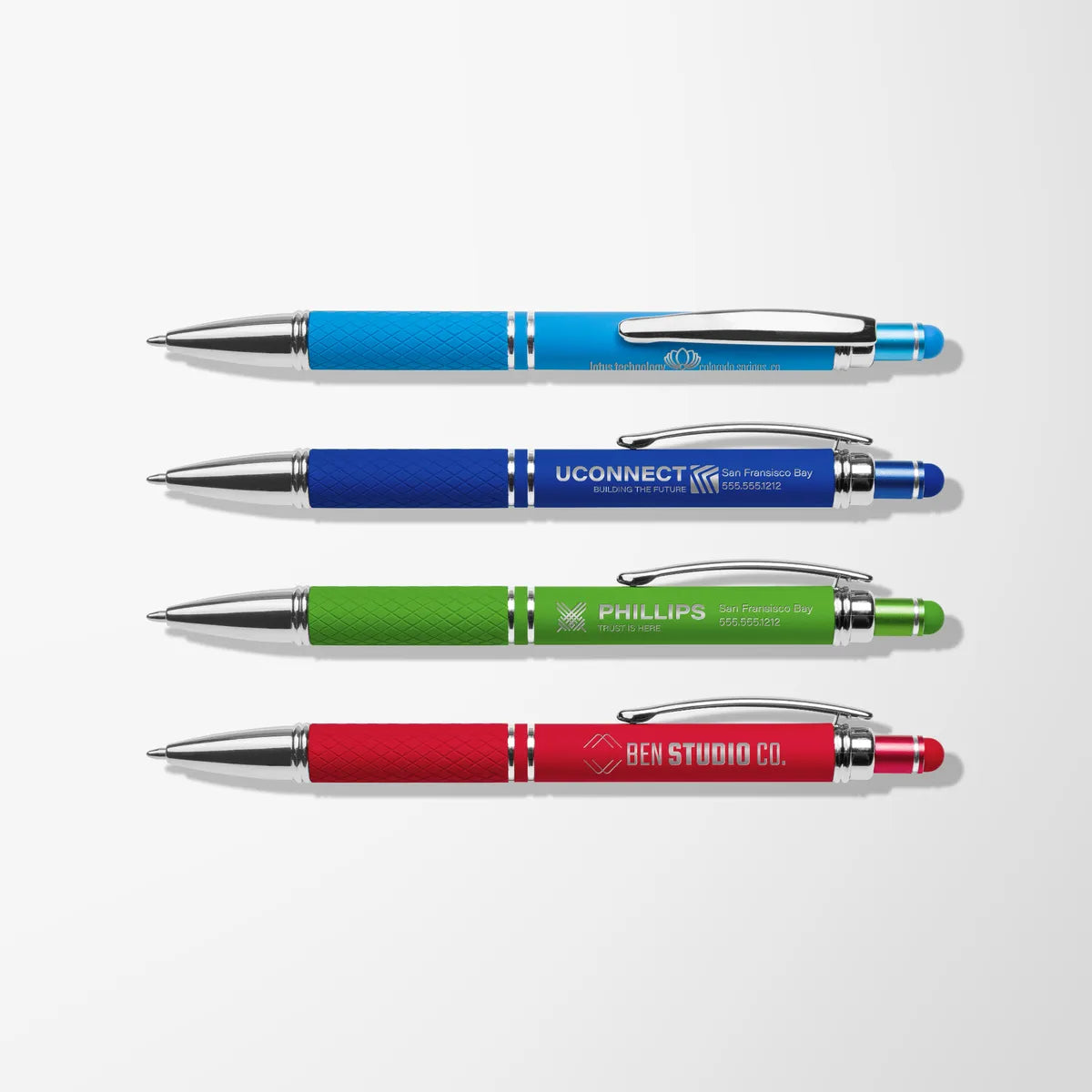 Engraved Bright Diamond Stylus Pen