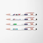 Full Color Match Day Alpha Pen with Rose Gold Trim