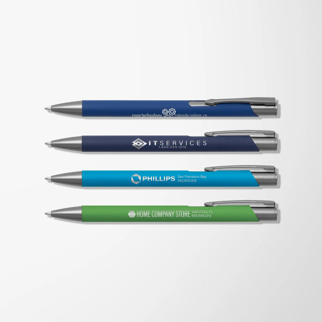 Soft Touch Paragon Pen with Gunmetal Trim