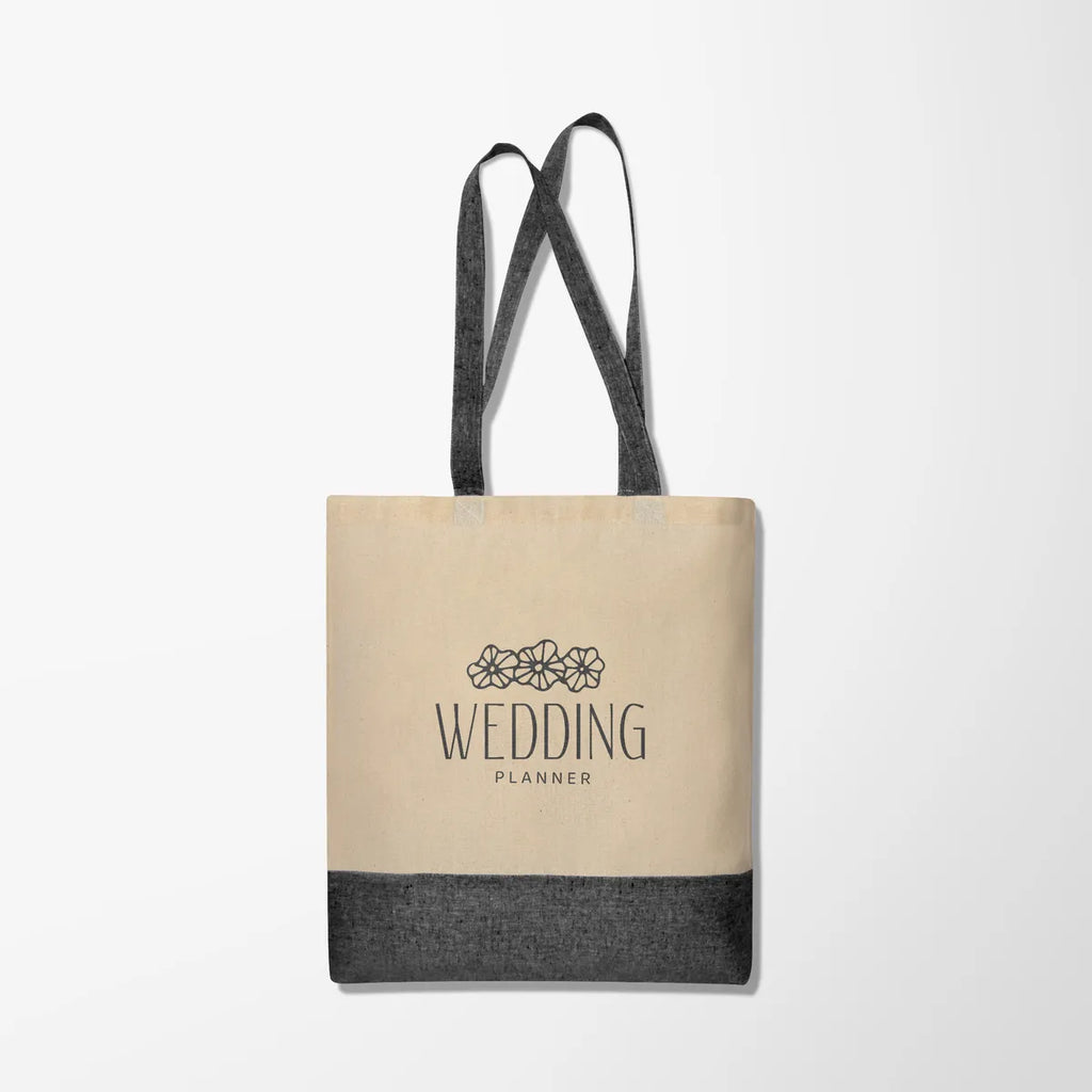 Two-Tone Unity 5 oz. Recycled Cotton Tote Bag