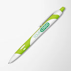 White Soft Touch Gel Sport Hybrid Ink Pen