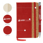 Hyde Cork Notebook & Paragon Pen