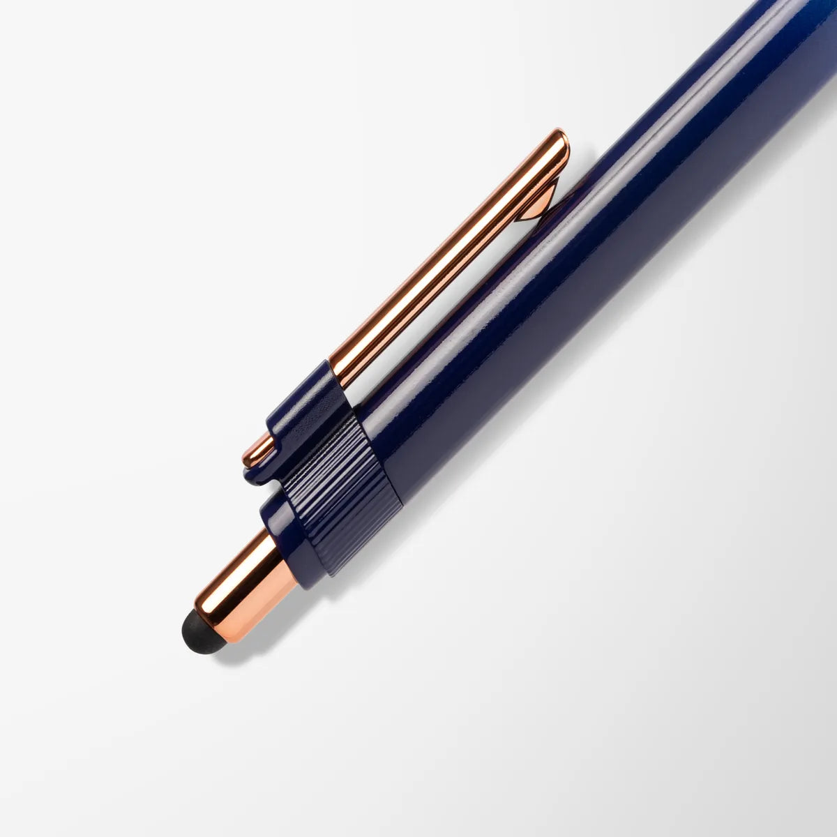 Full Color Ombré Monroe Stylus Pen with Rose Gold Trim