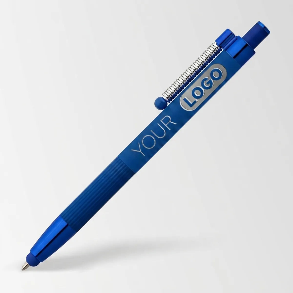 Engraved Soft Touch Recycled Lisbon Fidget Stylus Pen