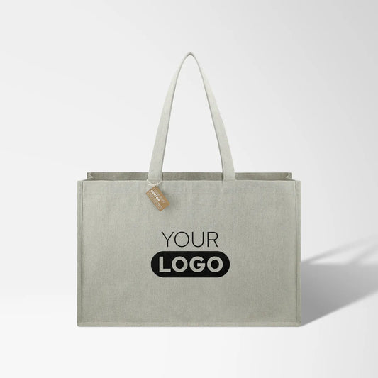 Repose 10 oz. Recycled Cotton Shoulder Tote Bag 