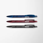 Engraved Monochrome Diamond Stylus Pen with Shiny Grip