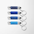 Soft Touch Flashlight Key Chain-Full Color Inkjet