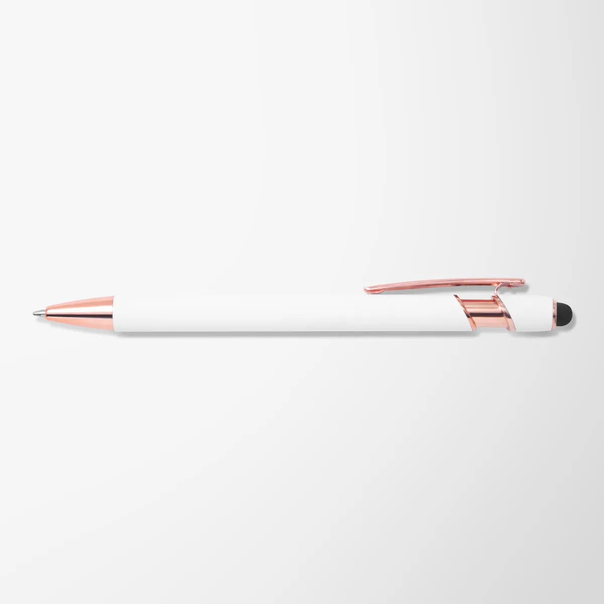 Full Color Alpha Pen with Rose Gold Trim & Designs