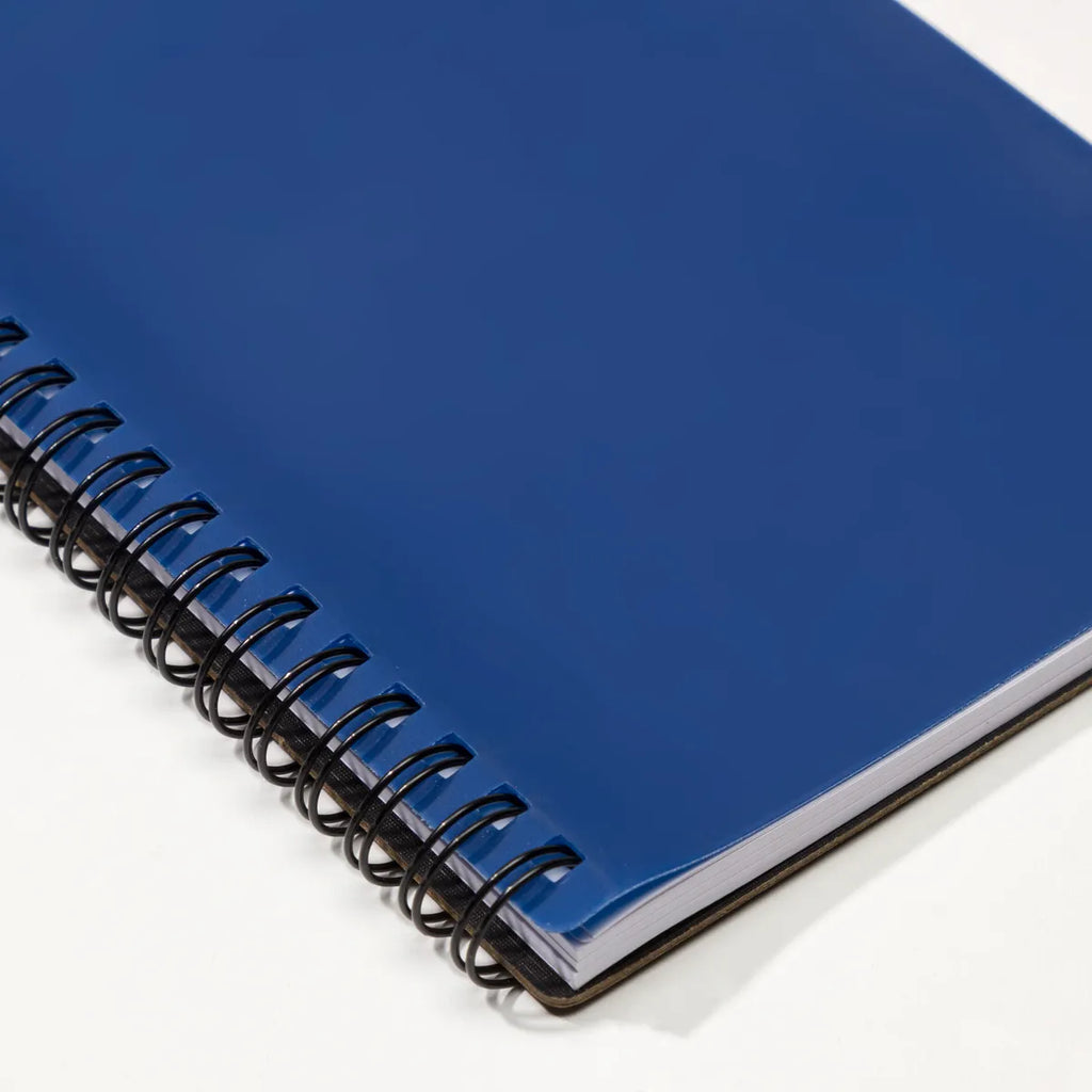5'' X 7'' Rubbery Spiral Notebook