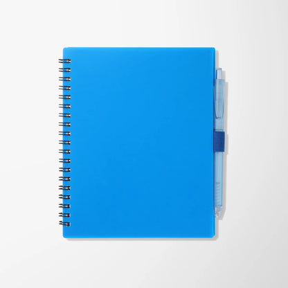 5.5”x 7” Recycled Daisy Spiral Notebook & Pen