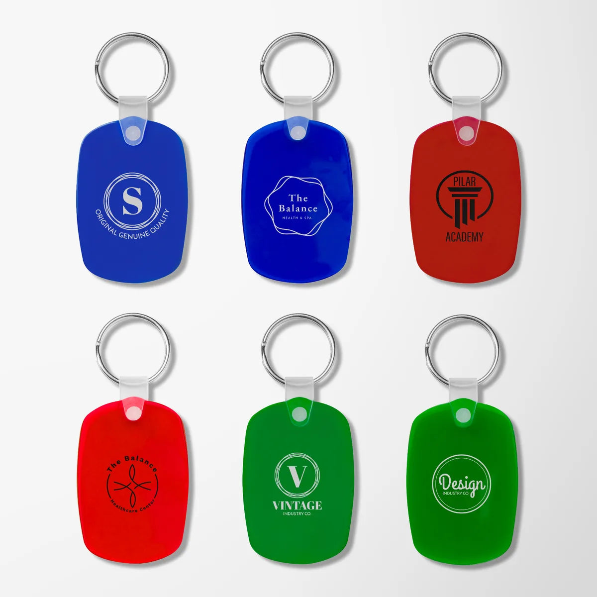 Soft Keytags - Oval