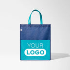 Patterned Rayna RPET Tote Bag with Pocket