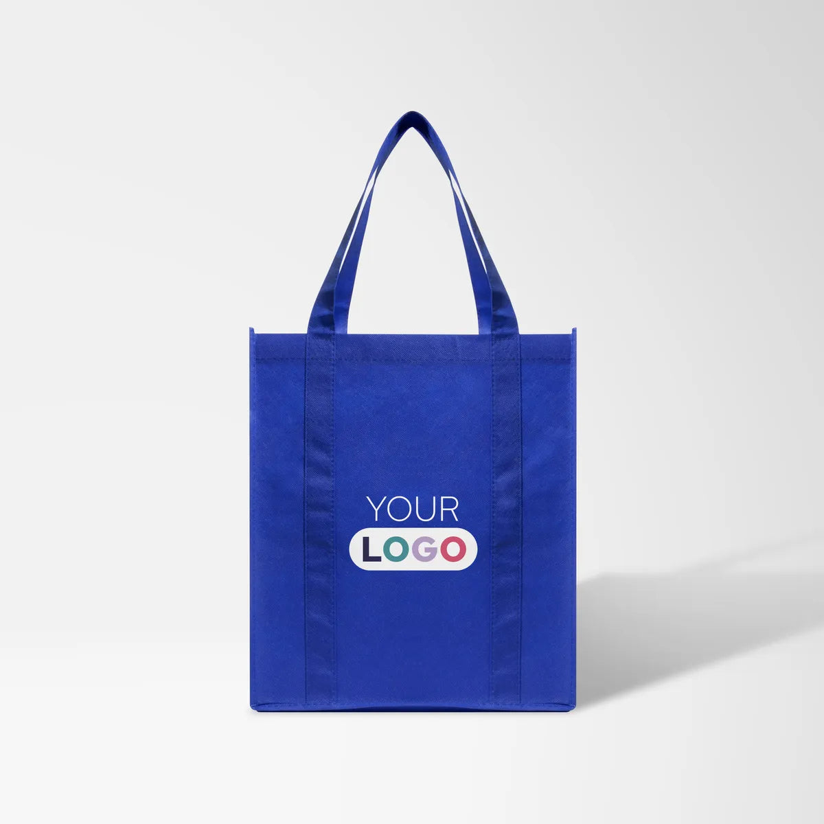Full Color Large Lila Shopping Tote
