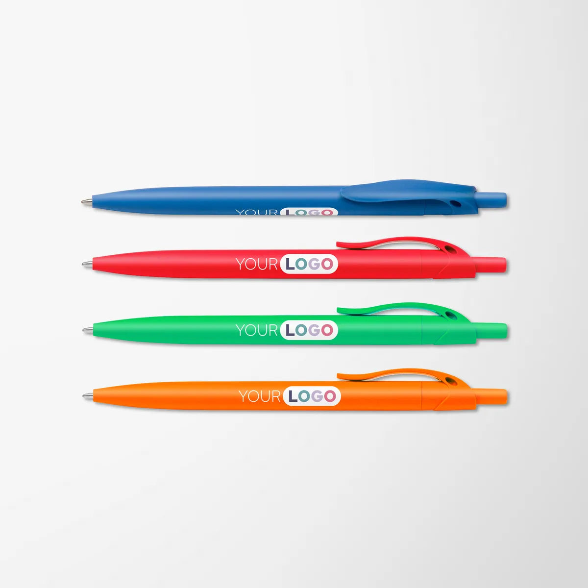Britebrand™ Soft Touch Poppy Pen