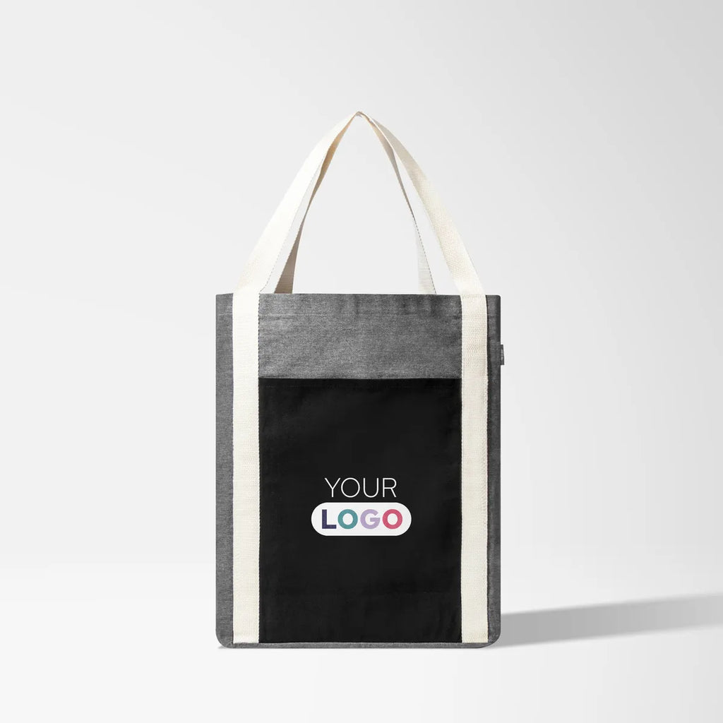 Full Color Camden 9 oz. Recycled Cotton Blend Tote Bag