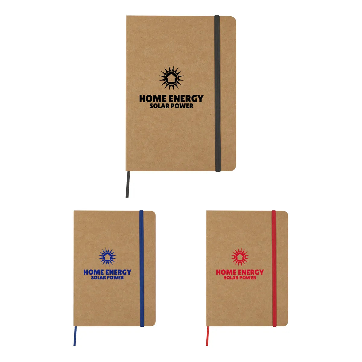 5'' x 7'' Eco-Inspired Strap Notebook