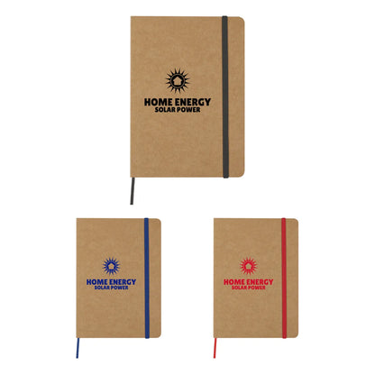 5'' x 7'' Eco-Inspired Strap Notebook