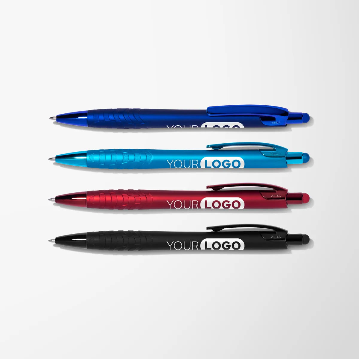 Monochrome Soft Touch Wave Stylus Pen