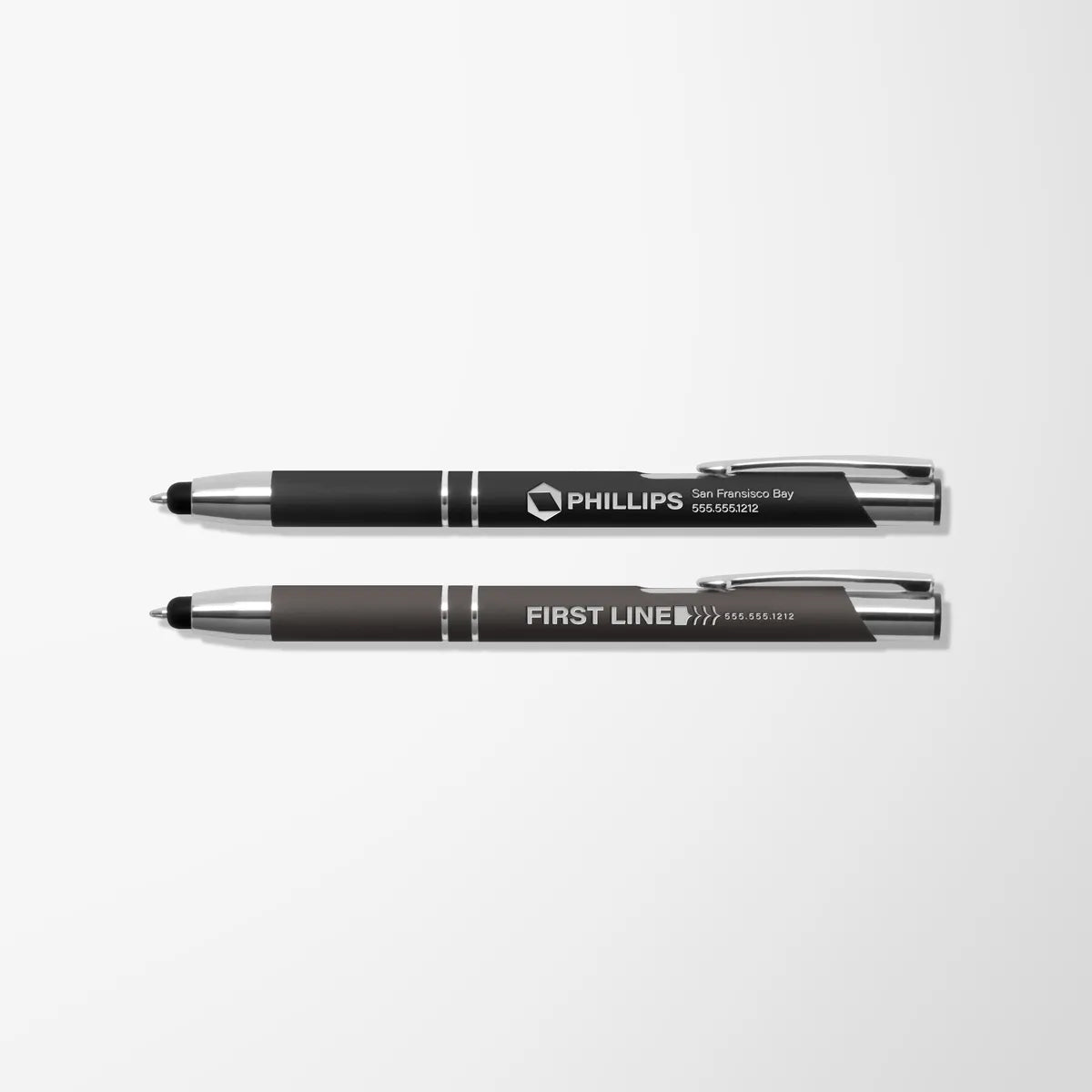 Soft Touch Paragon Pen with Stylus Tip