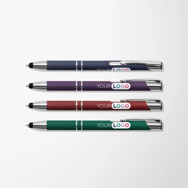 Soft Touch Paragon Pen & Stylus-Full Color Inkjet