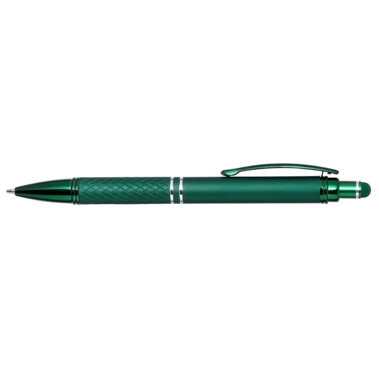 Engraved Monochrome Soft Touch Diamond Stylus Pen