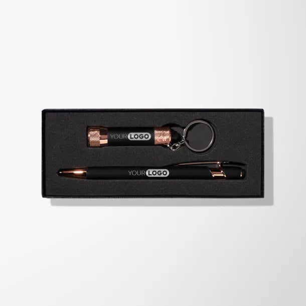 Olivia Gift Set with Rose Gold Trim & Display Box